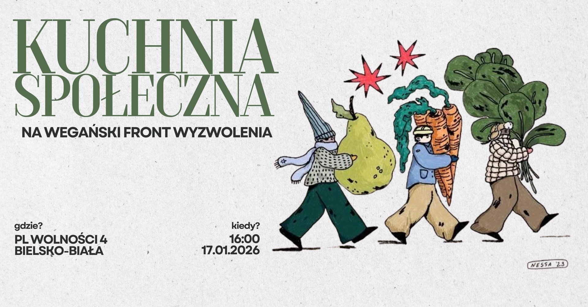 Kuchnia Społeczna na Wegański Front Wyzwolenia