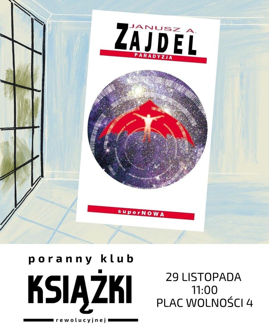 poranny klub książki rewolucyjnej – Paradyzja Janusz A. Zajdel